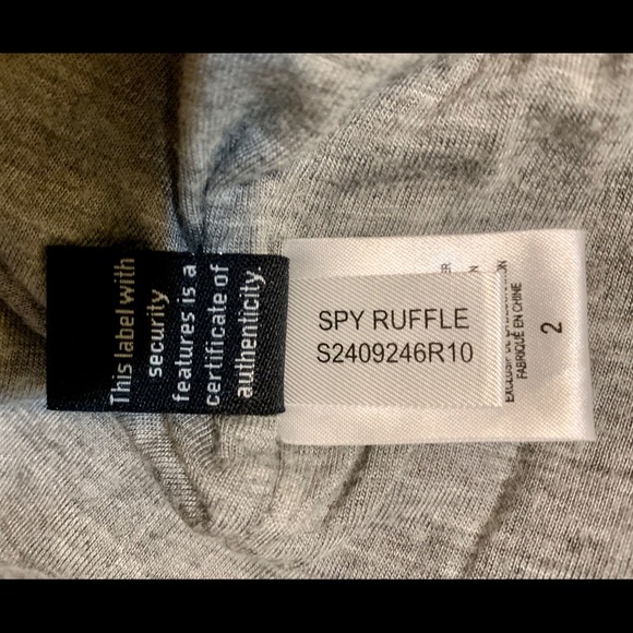 Diane Von Furstenberg Spy Ruffle Trench 2 Beige - Picture 6 of 8